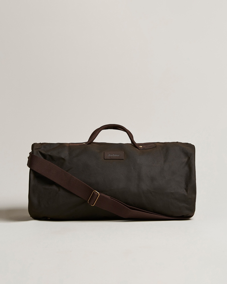 Barbour Lifestyle Wax Holdall Olive – Vihreä