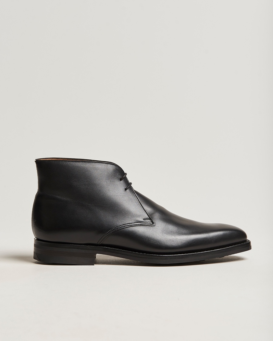 Crockett & Jones Tetbury Chukka Black Calf – Musta