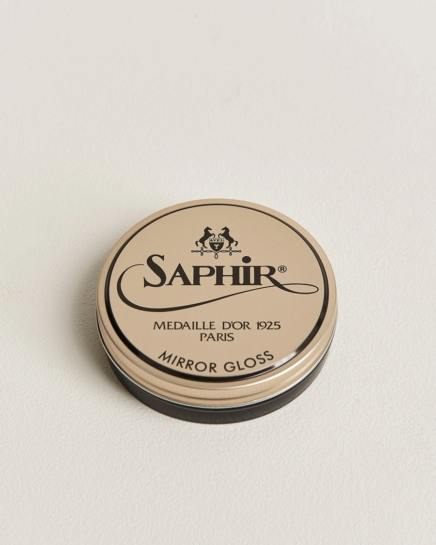 Saphir Medaille d'Or Mirror Gloss 75ml Black – Musta