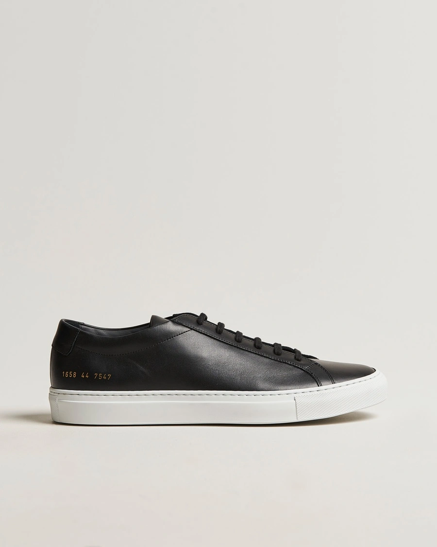 Common Projects Original Achilles Sneaker Black/White – Musta