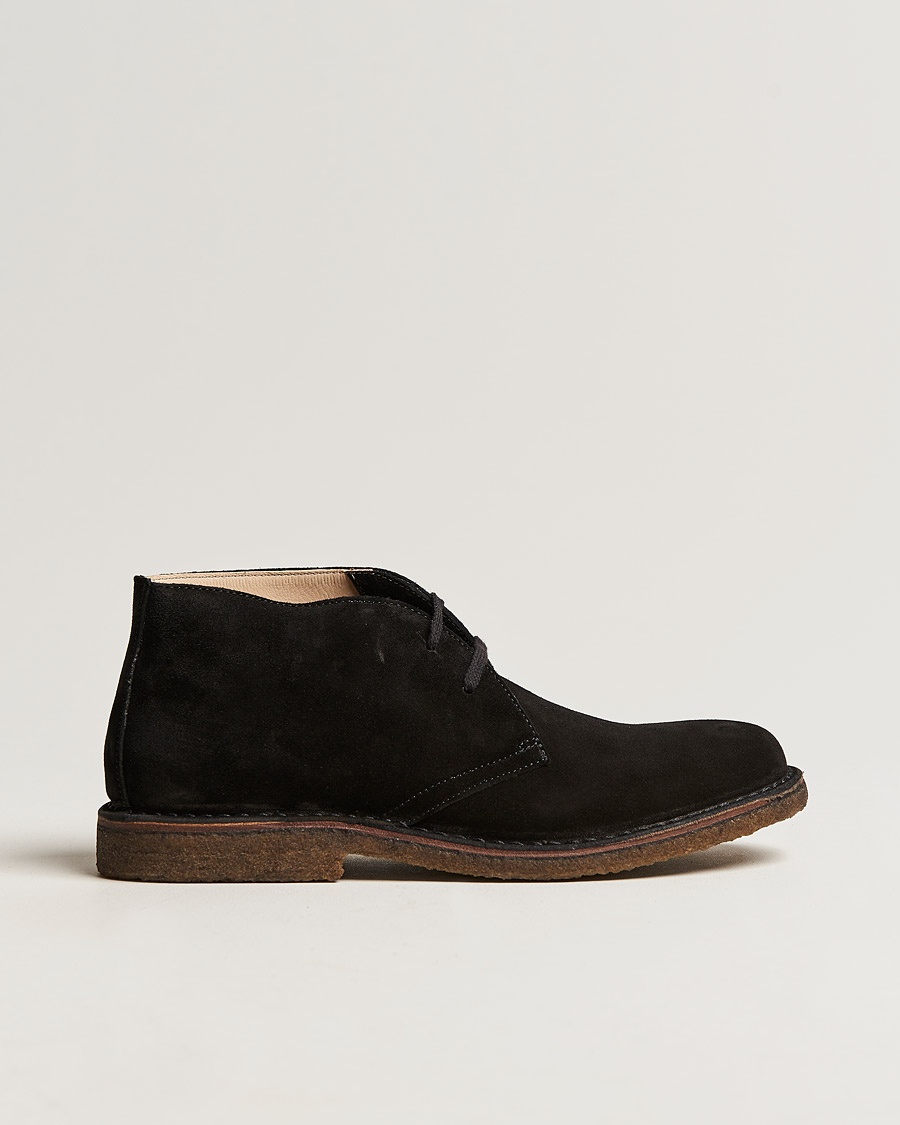Astorflex Greenflex Desert Boot Black Suede – Musta