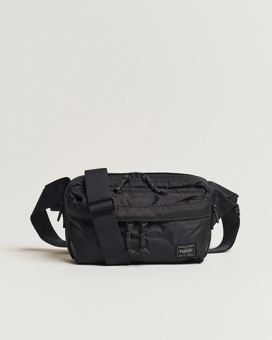 Porter-Yoshida & Co. Force Waist Bag Black – Musta