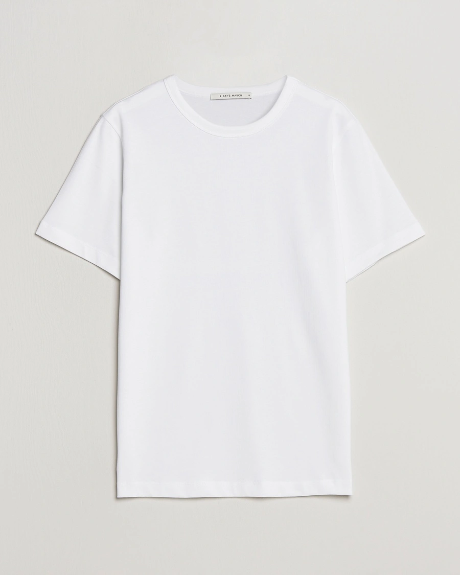 A Day's March Heavyweight T-Shirt White – Valkoinen
