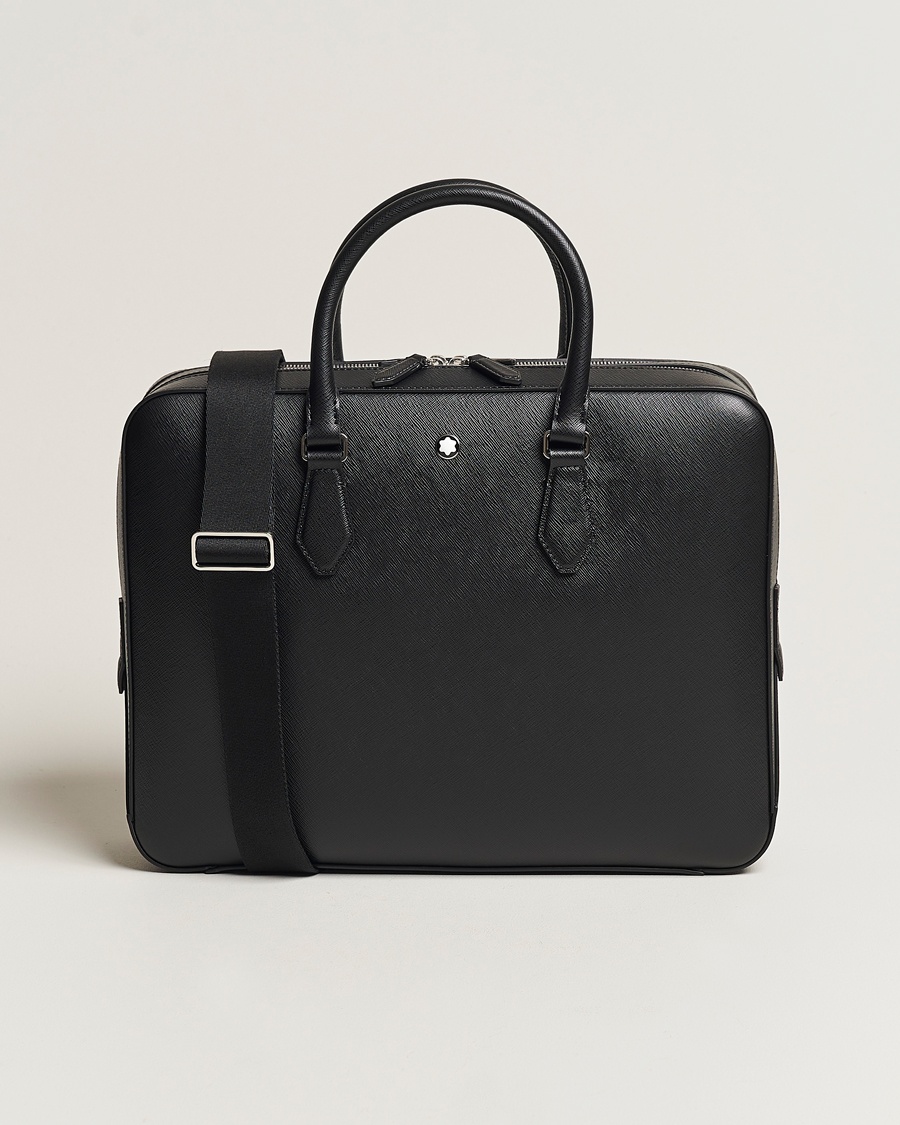 Montblanc Sartorial Large Document Case Black – Musta
