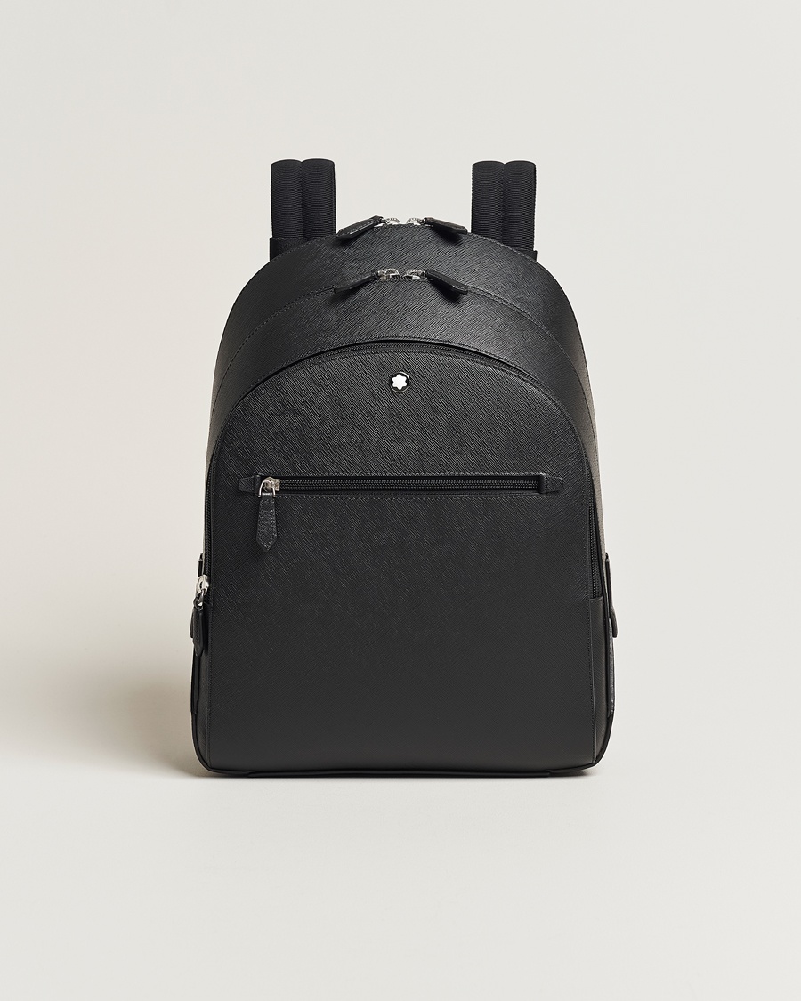 Montblanc Sartorial Medium Backpack 3 Compartments Black – Musta