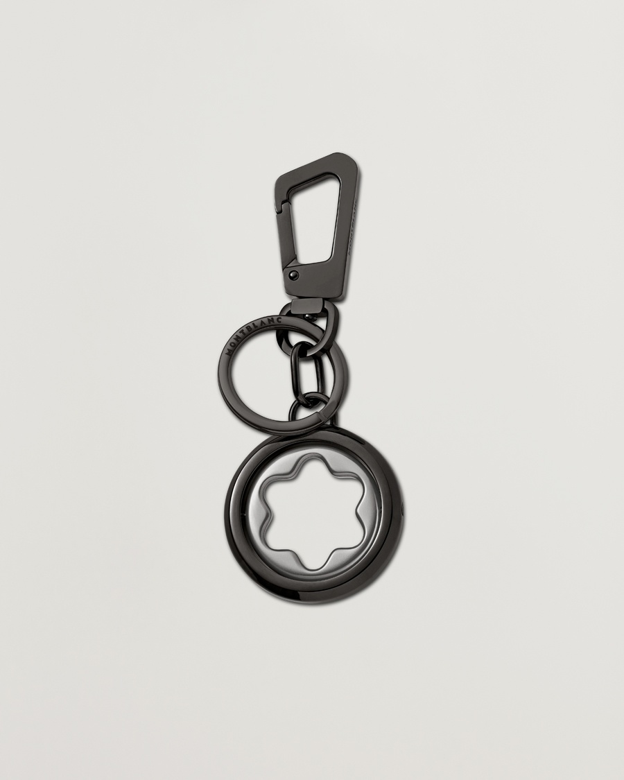 Montblanc Meisterstück Spinning Emblem Key Fob Black – Musta