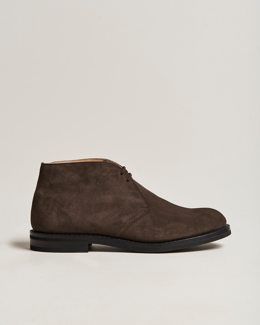 Church's Ryder Desert Boots Dark Brown Suede – Ruskea
