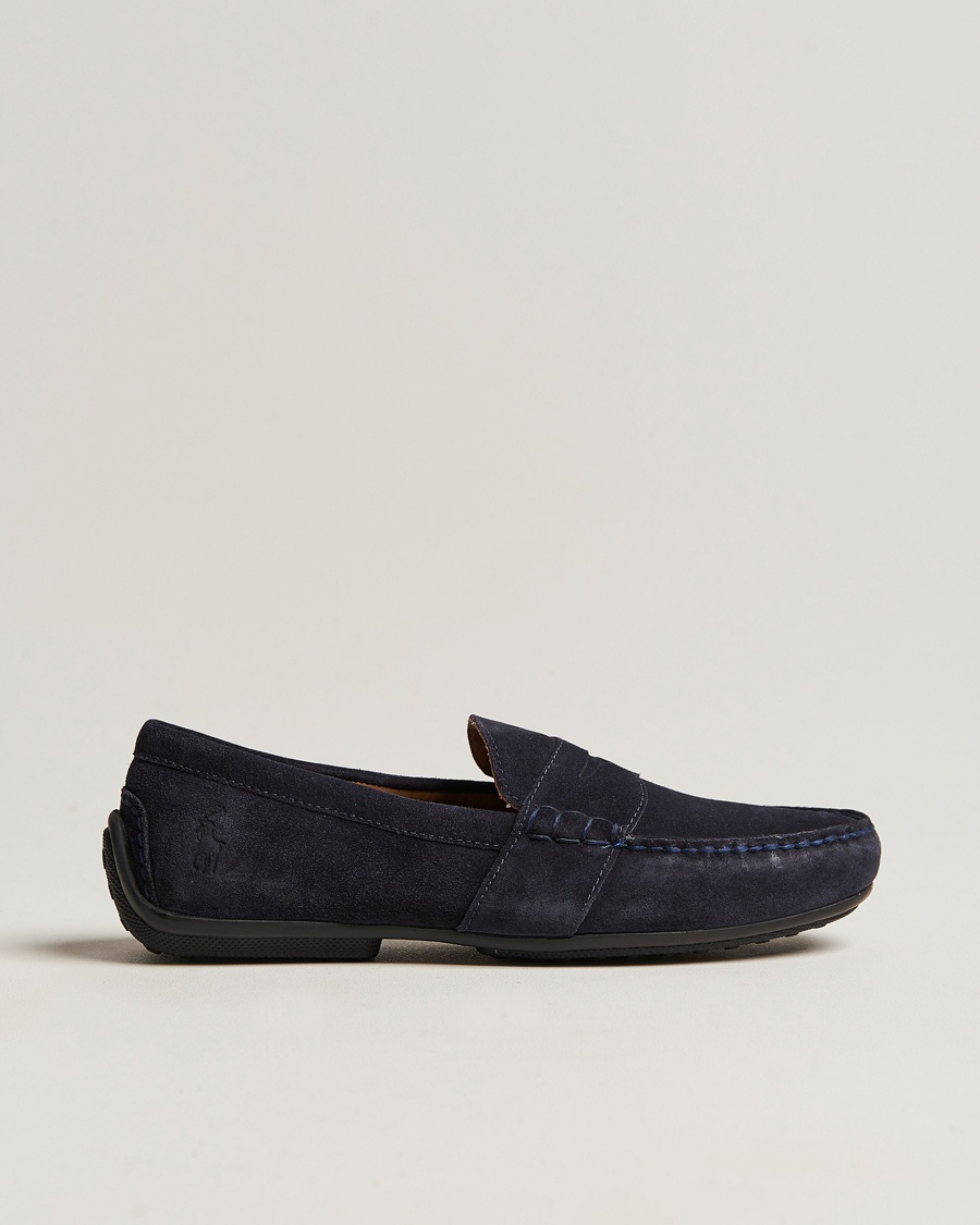 Polo Ralph Lauren Reynold Suede Driving Loafer Hunter Navy – Sininen
