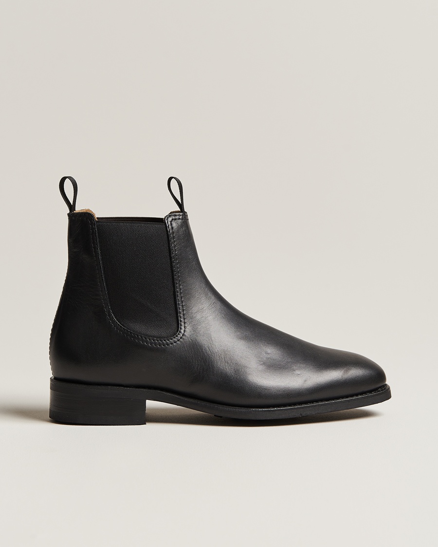 Myrqvist Granhult Chelsea Boot Black Calf – Musta