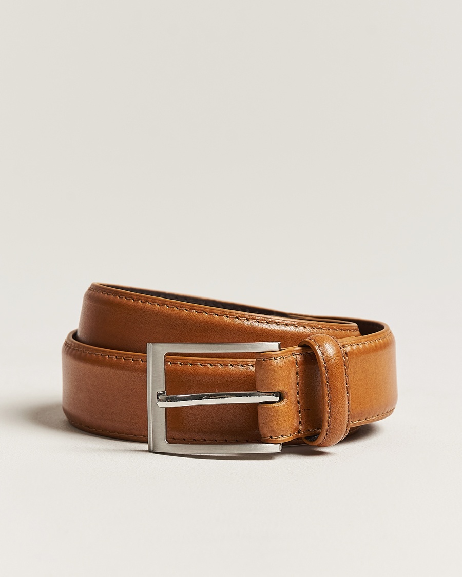 Loake Shoemakers Philip Leather Belt Tan – Ruskea