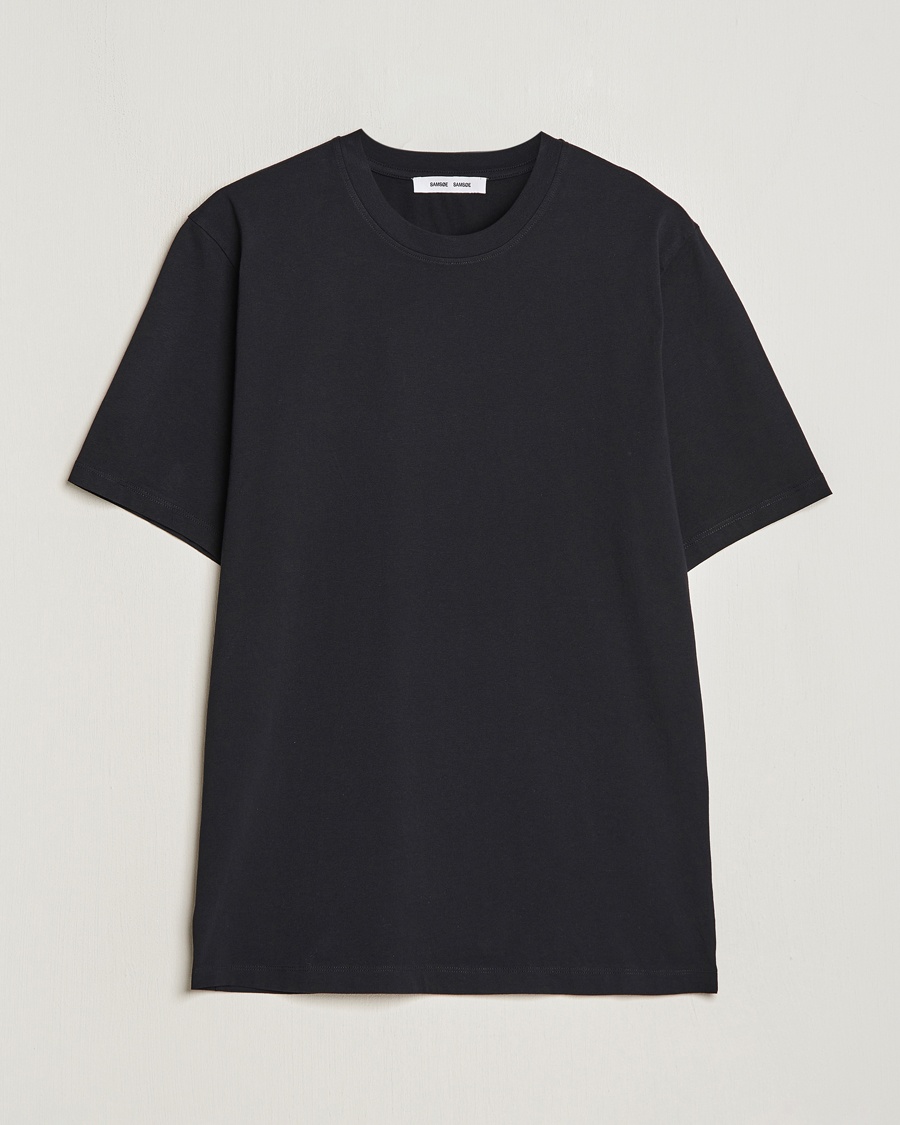 Samsøe Samsøe Christian T-shirt Black – Musta