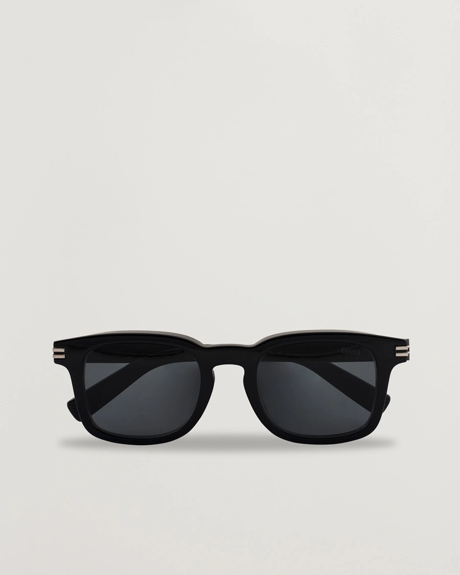 Zegna EZ0230 Sunglasses Black/Smoke – Musta