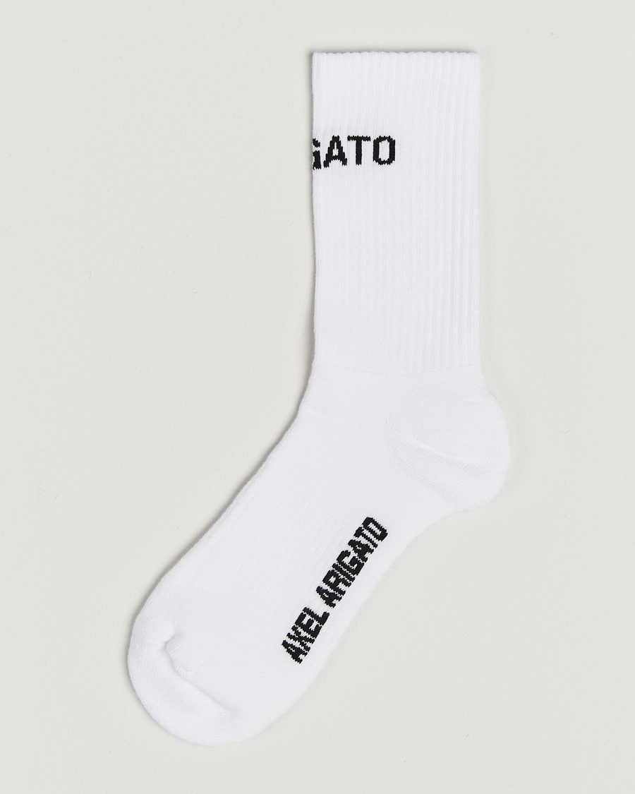 Axel Arigato Logo Tube Sock White – Valkoinen