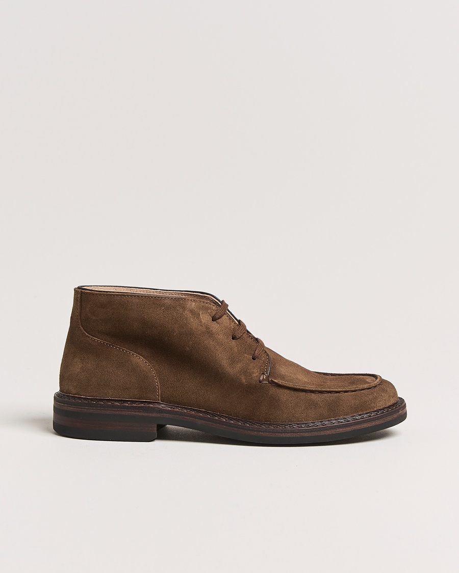 Astorflex Deukeflex Dainite Chukka Boot Dark Khaki Suede – Ruskea