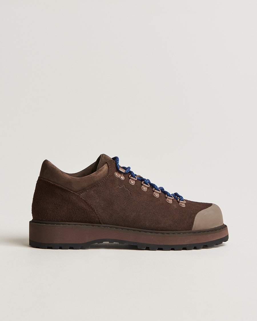 Diemme Cornaro Low Boot Dark Brown Suede – Ruskea