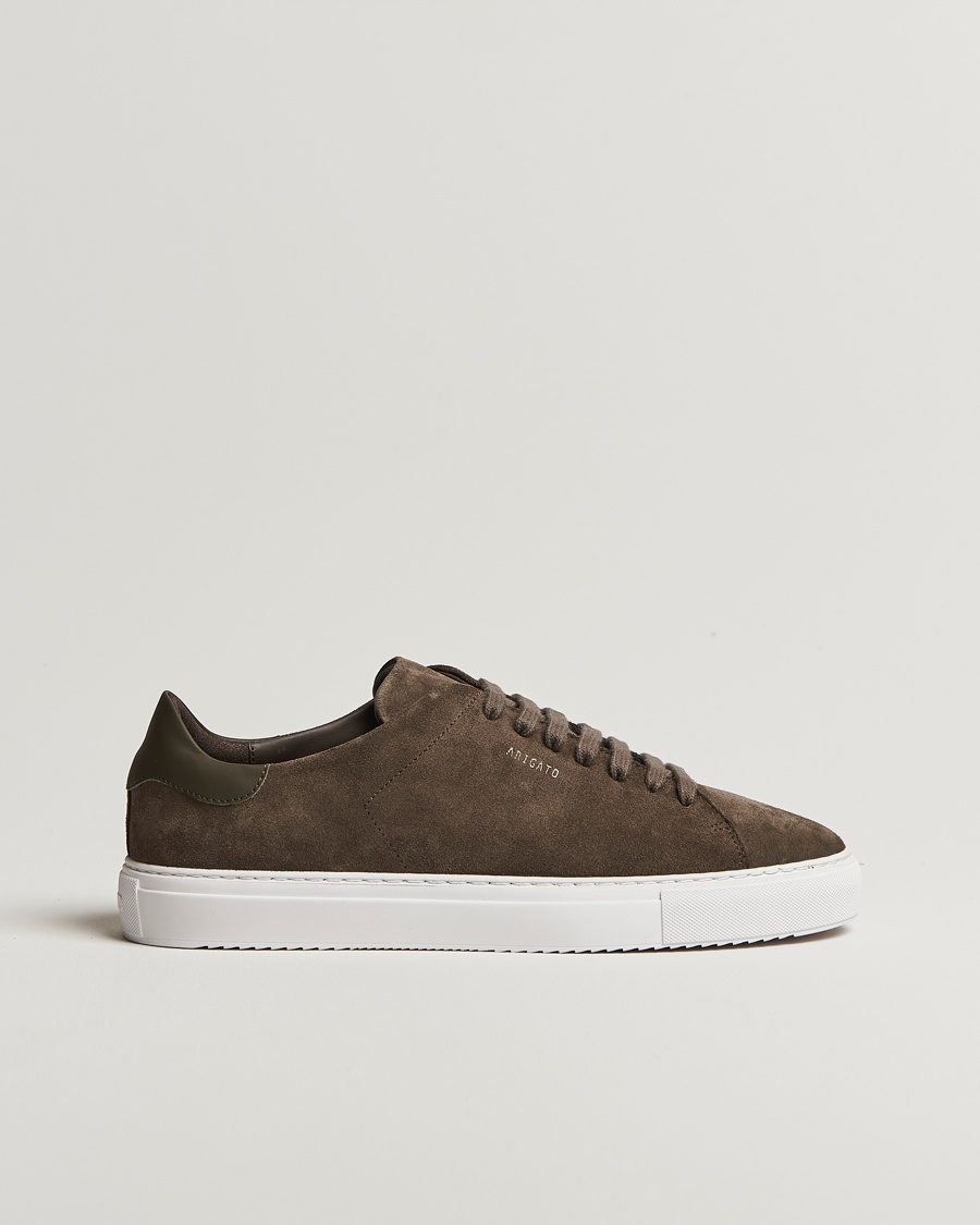 Axel Arigato Clean 90 Suede Sneaker Dark Brown – Ruskea