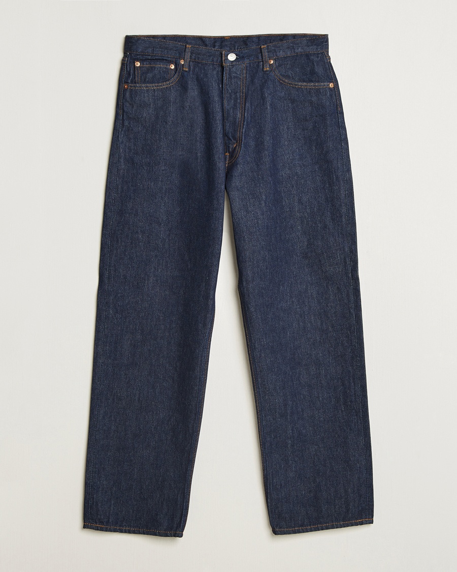orSlow 101 Dad Fit Jeans One Wash – Sininen