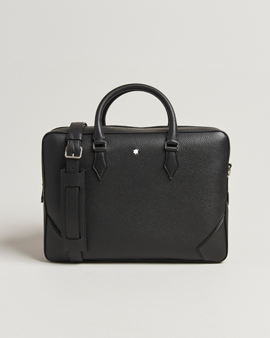 Montblanc Soft Grain Document Case Black – Musta