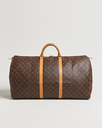 Louis Vuitton Pre-Owned Keepall 60 Monogram – Ruskea