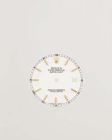 Rolex Pre-Owned Rolex Datejust 5/6 ref G/S – Valkoinen