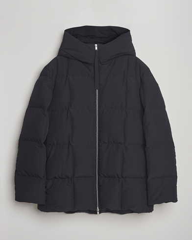 Jil Sander Water Repellent Down Parka Black – Musta
