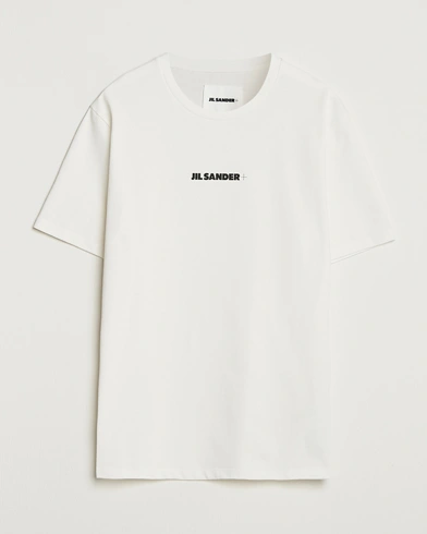 Jil Sander Small Logo T-Shrt White – Valkoinen