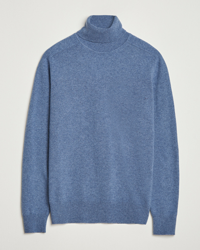 Altea Wool/Cashmere Rollneck Blue – Sininen