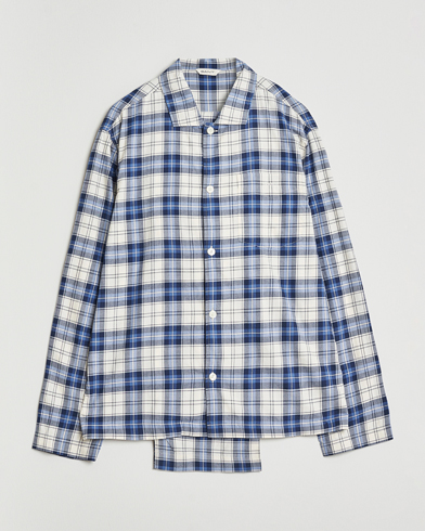 GANT Checked Pyjama Set Blue Water – Sininen
