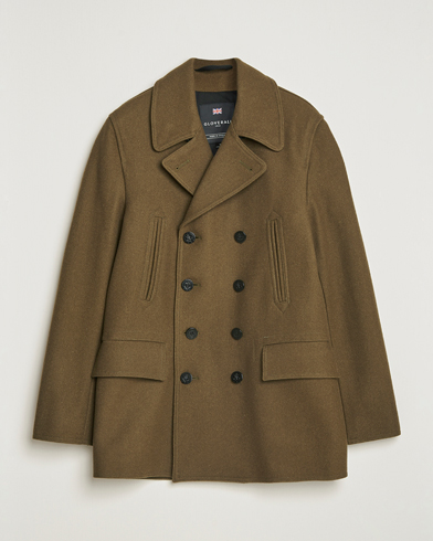 Gloverall Churchill Reefer Peacoat Loden Green – Vihreä