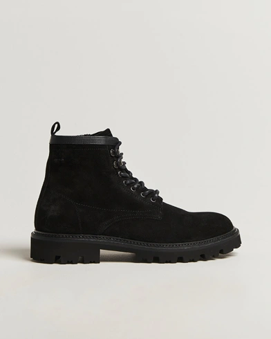 BOSS BLACK Julyo Suede Boot Black – Musta
