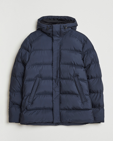 J.Lindeberg Padded Hooded Jacket Navy – Sininen