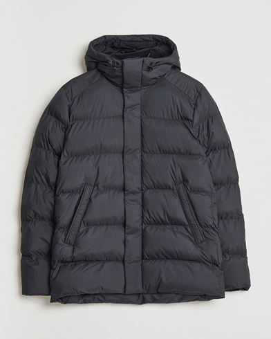 J.Lindeberg Padded Hooded Jacket Black – Musta