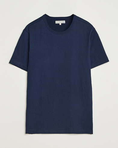 Merz b. Schwanen Classic Fit Sturdy T-Shirt Ink Blue – Sininen