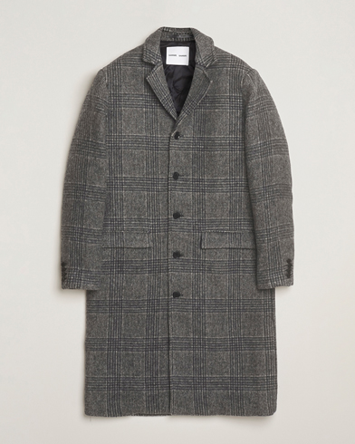Samsøe Samsøe Tesfa Checked Coat Grey – Harmaa