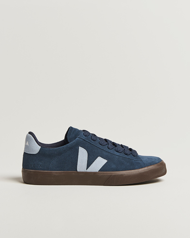 Veja Campo Suede Sneaker Nautico/Steel – Sininen