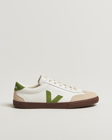 Veja Volley Sneaker White/Kiwi – Valkoinen