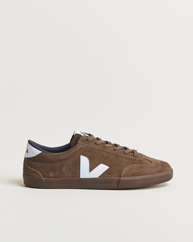 Veja Volley Suede Sneaker Eagle/Swan – Ruskea