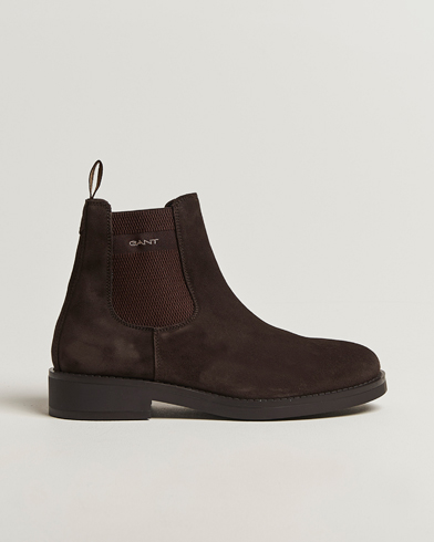 GANT Prepdale Suede Chelsea Boot Espresso Brown – Ruskea