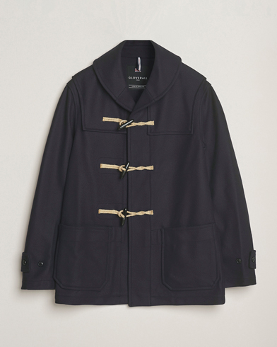 Gloverall Shawl Collar Duffle Jacket Navy – Sininen
