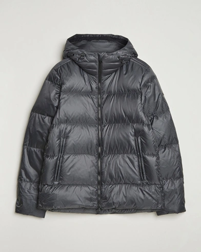 J.Lindeberg Daryl Down Hooded Jacket Asphalt – Harmaa
