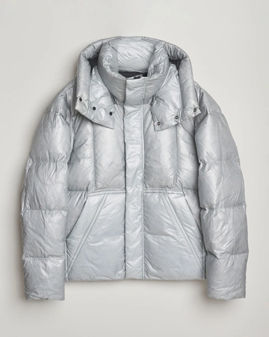 J.Lindeberg Kade Down Hooded Jacket High Rise – Harmaa