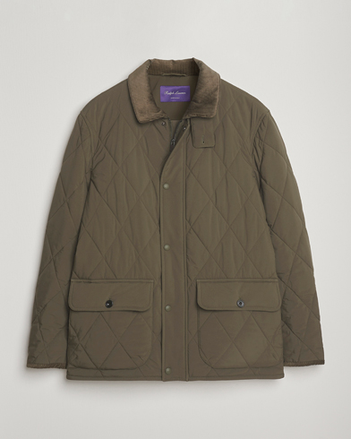 Ralph Lauren Purple Label Carleton Jacket Olive – Vihreä
