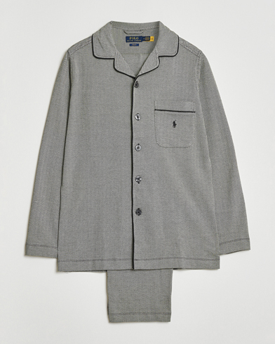 Polo Ralph Lauren Cotton Lounge Set Black/Cream – Musta