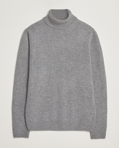 Stenströms Brushed Merino Rollneck Grey – Harmaa