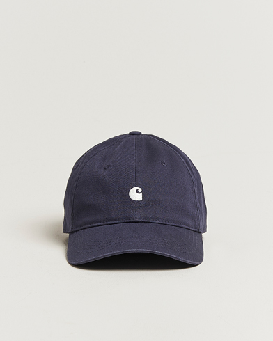 Carhartt WIP Madison Logo Cap Dark Navy – Sininen