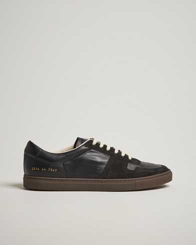Common Projects BBall Slim Gum Sole Sneaker Black – Musta