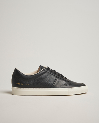 Common Projects Bball Duo Leather Sneaker Black – Musta
