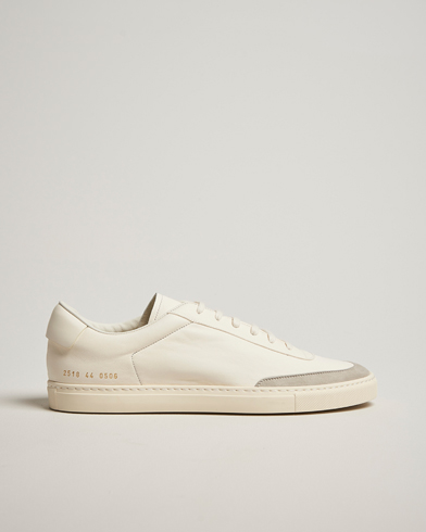 Common Projects Court Classic Nappa Leather Sneaker White – Valkoinen