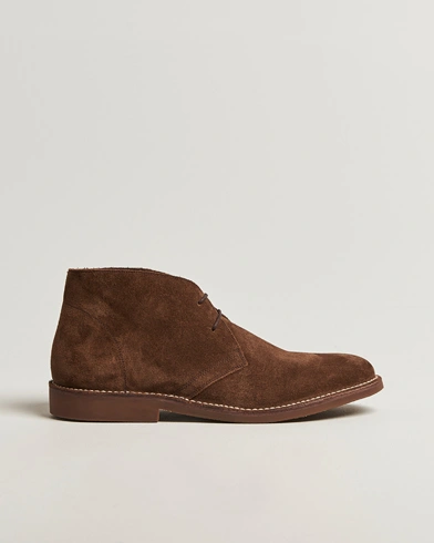 Loake Shoemakers Sahara Suede Chukka Dark Brown – Ruskea