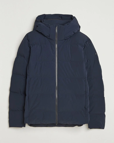 Scandinavian Edition Torrent II Apex Hooded Puffer Jacket Navy – Sininen